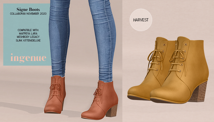 Ingenue :: Signe Boots :: Harvest