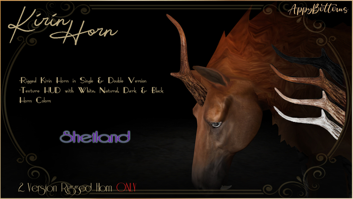 :AppyBottoms: TeeglePet - Kirin Horn (Shet)