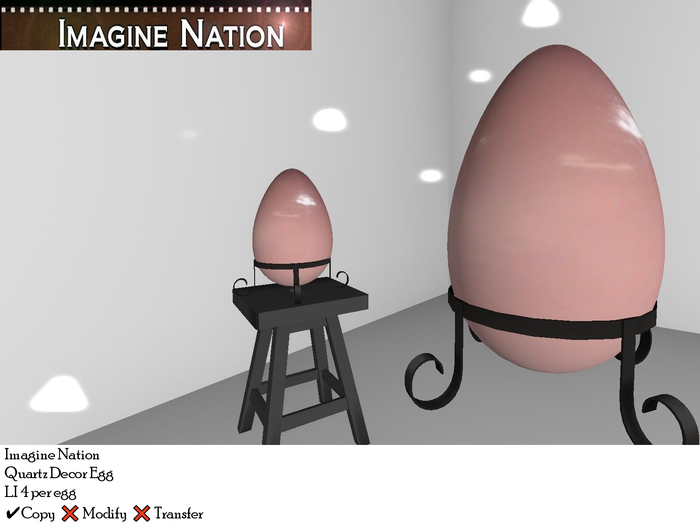 Pink Quartz Decor Egg