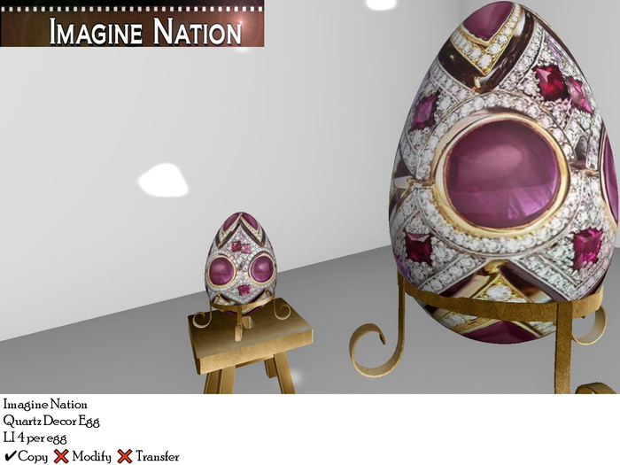 GemStone Decor Egg