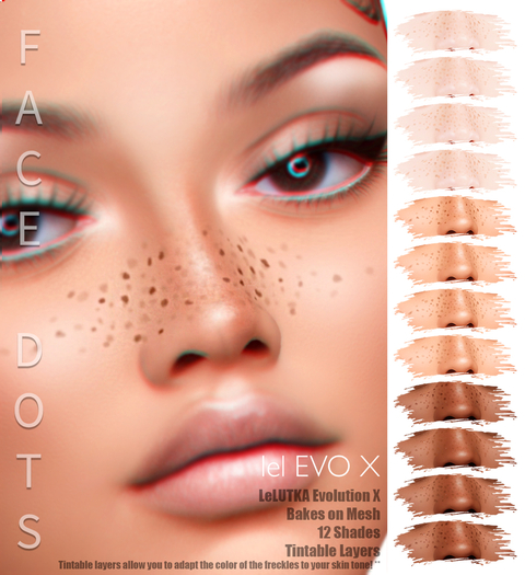 KOONZ - Face Dots Freckles [LeLUTKA EvoX]