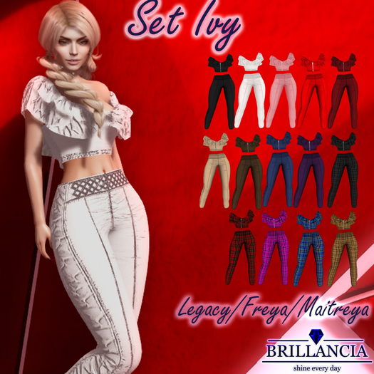 BRILLANCIA -Top  Ivy WHITE