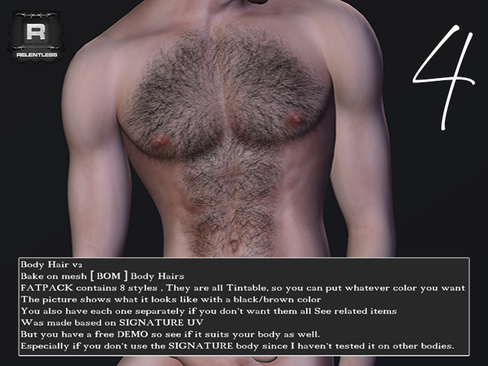 RELENTLESS Body Hair v2 [4]