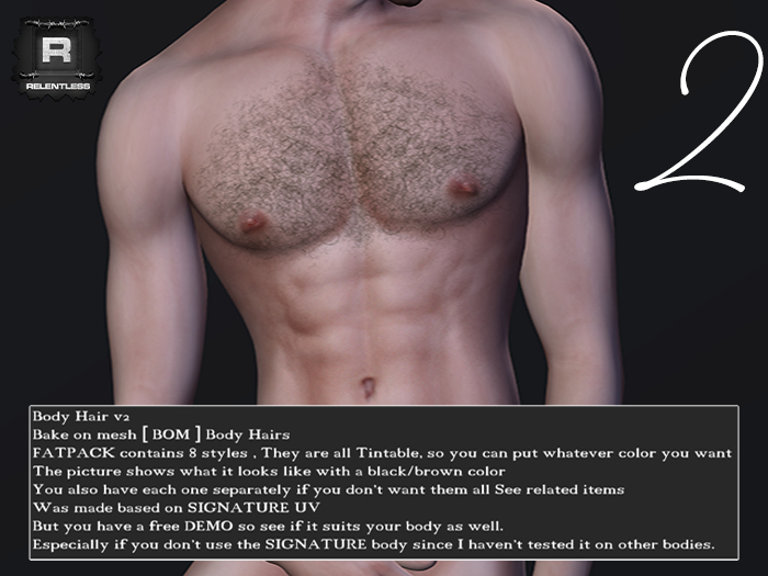 RELENTLESS Body Hair v2 [2] 