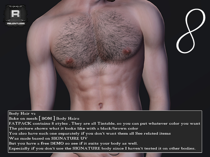 RELENTLESS Body Hair v2 [8]  