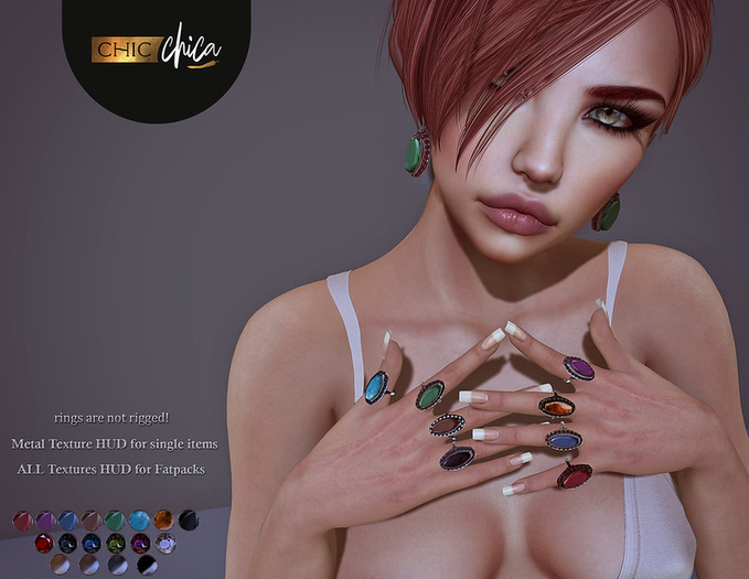 :::ChicChica::: Avery Earrings FATPACK