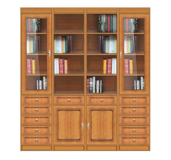 Bookcase with glass 1 prim