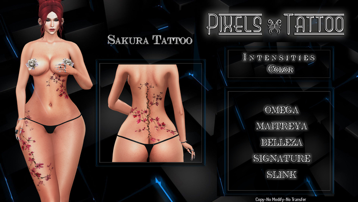 PIXELS CREATION - SAKURA TATTOO