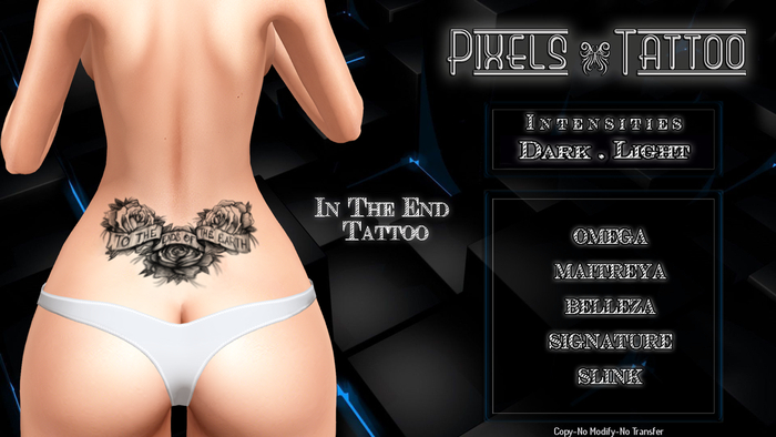 PIXELS CREATION - END TATTOO