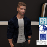 BLUE Jacket blue Gianni Belleza Slink