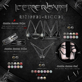 29. [CX] Sinister Summer Bikini - Silver (M) RARE