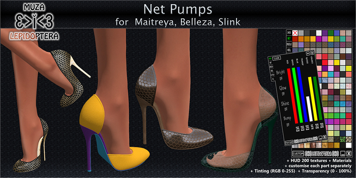 }>i<{ MUZA Net Pumps + HUD