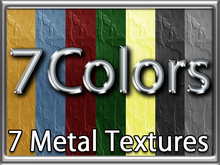 Zoy Texture [ Metal Texture 07 ] Seamless -  7 Colors