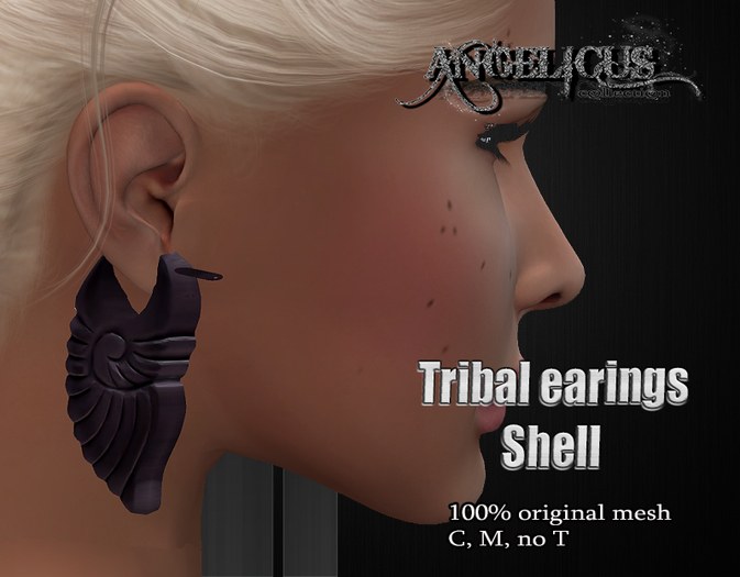 ::ANGELICUS :: Tribal Earring Shell 