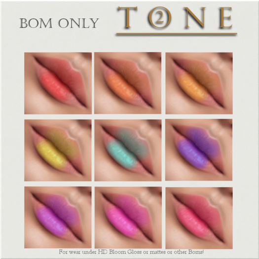 TONE 2 - UBU Blooms Undertints (wear to open)