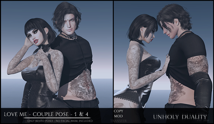 [UD] Love Me - Couple Pose 1&4 (Add me...)