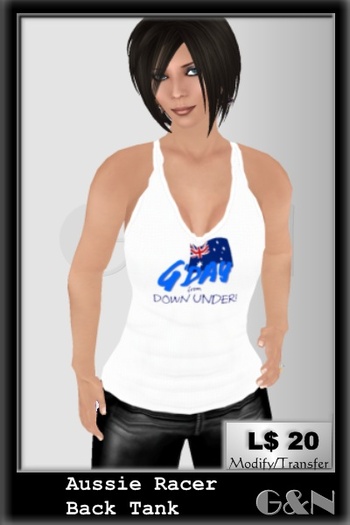 G&N Quality Design Australia Racer Back Tank Top