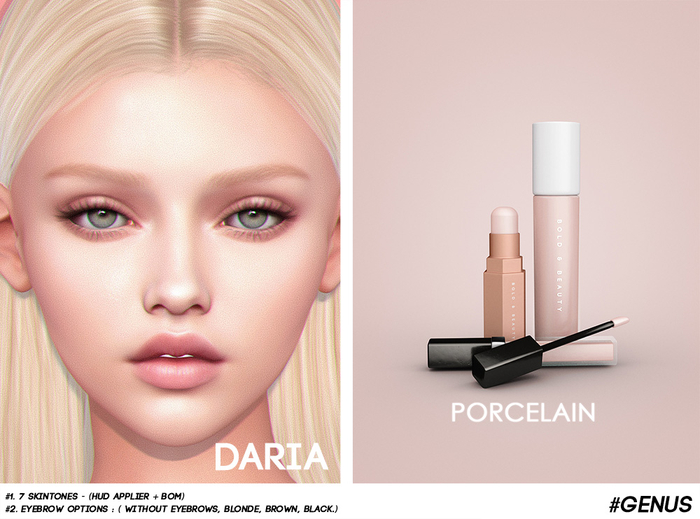 Bold & Beauty :: Daria (Genus App) - Porcelain.