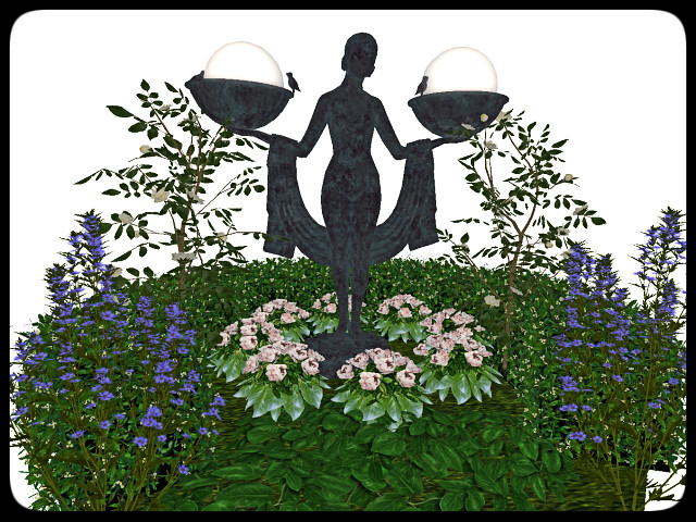 [AE] Garden Store- Art Deco Maiden Garden