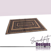 Serendipity Designs - Ticonderoga BR Braided Rug [WEAR ME]