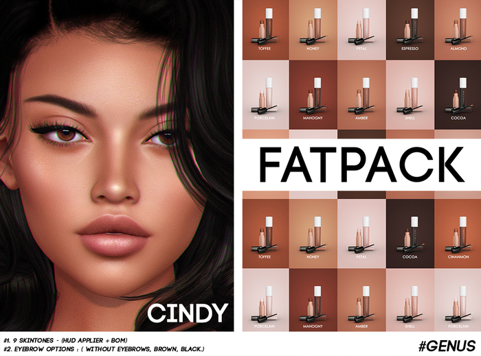 Bold & Beauty :: Cindy (Genus App) - FATPACK. 