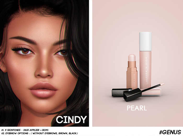 Bold & Beauty :: Cindy (Genus App) - Pearl. 