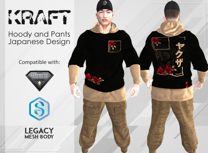 ::Kraft:: Hoody and Pants Japanese Design