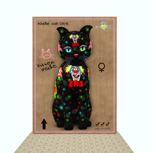 KittyCatS Box - ScaredyTatS! - Happy Clowns