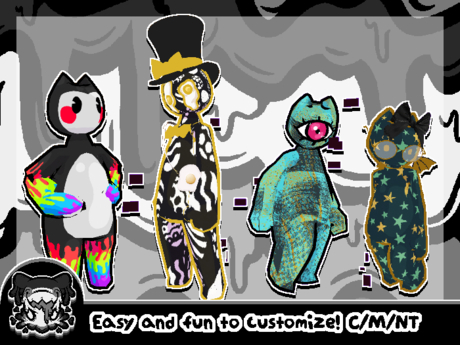 Second Life Marketplace - [SKIN_SYN] Basic Typeless TCP Avatar [Bunny Ears]