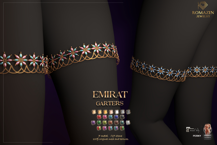 Romazin - Garters <Emirat>,FatPack