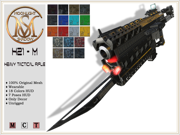 [MoonSha] H21-M Heavy Tactical Rifle (Boxed)