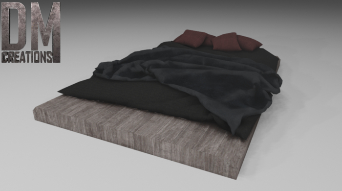 Thinker's Bed Full Perm Mesh