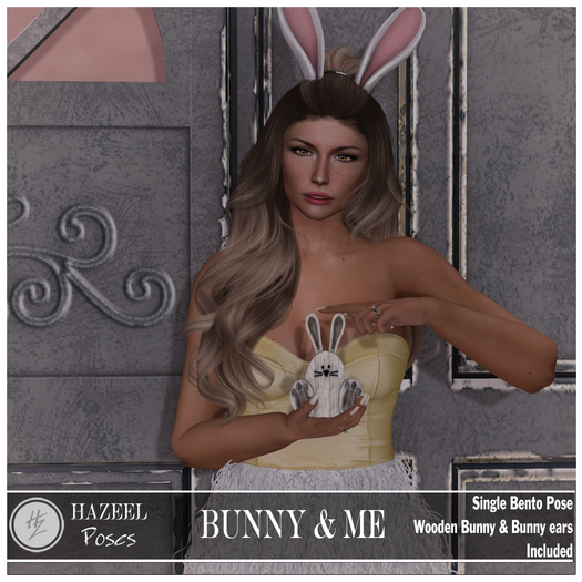 .::Hazeel::. Bunny & Me~Bento Pose