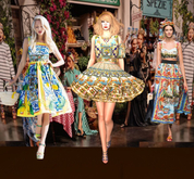 Adl Alta Moda Majolica Amalfi dress