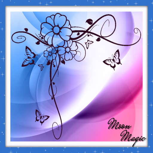 BB-Corner Swirls Decal