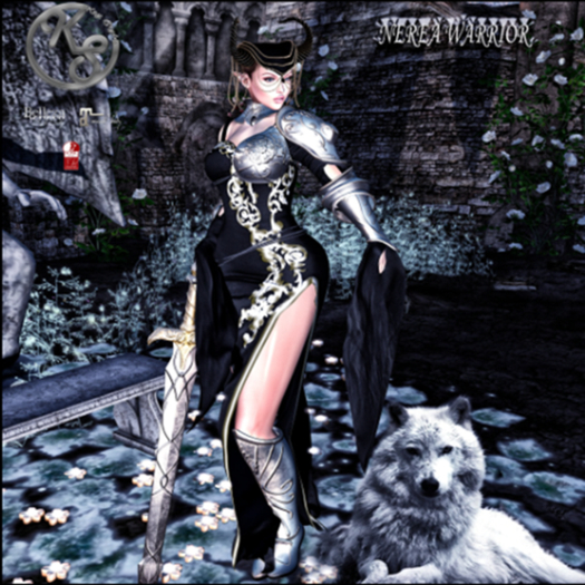 KS DRESS ISIS BLACK NEREA WARRIOR