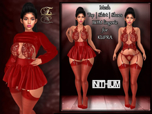 [Enchantress] Delia Outfit Red [KUPRA]