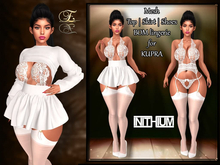 [Enchantress] Delia Outfit White [KUPRA]