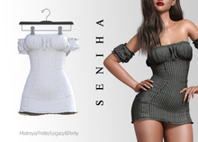 Seniha. Sonya Dress // White