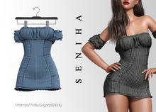 Seniha. Sonya Dress // Blue