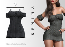 Seniha. Sonya Dress // Black