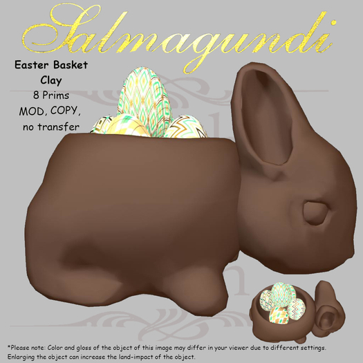 Clay Easter Basket