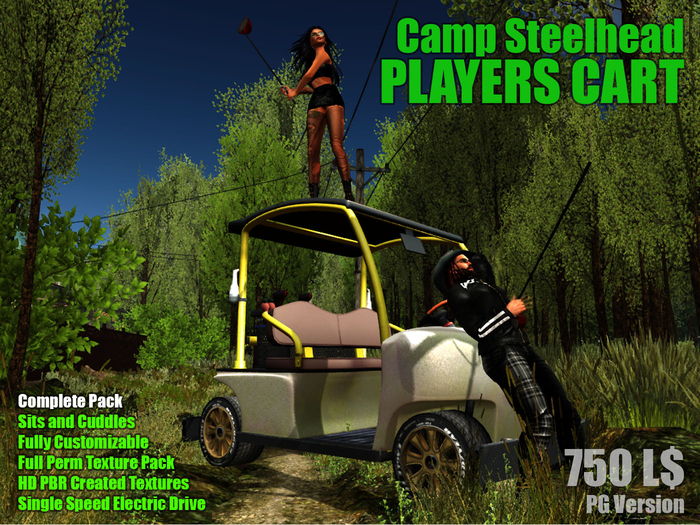 STEELHEAD PLAYERS CART PG PACK 