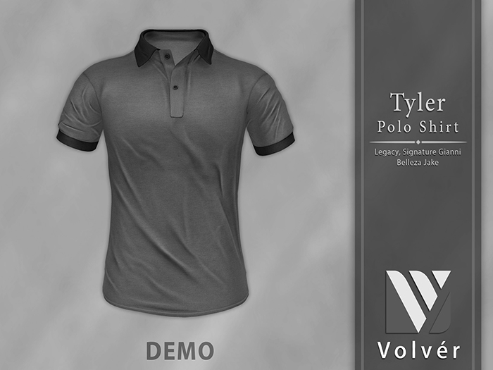 //Volver// Tyler Polo Shirt - DEMO