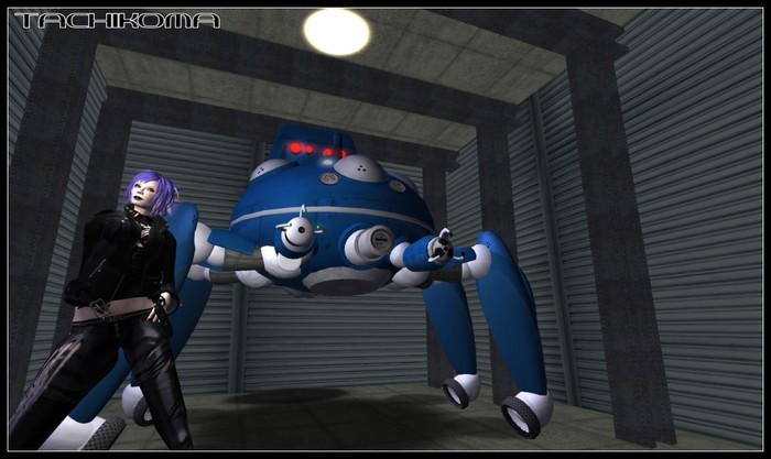 ROBOT spider TACHIKOMA from ghost in the shell - GITS SAC