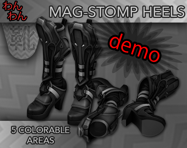 [DEMO] Mag-Stomp Heels
