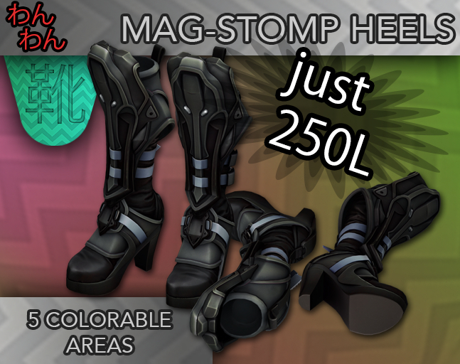 Mag-Stomp Heels