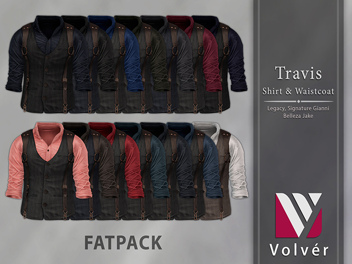//Volver// Travis Shirt & Waistcoat - FATPACK