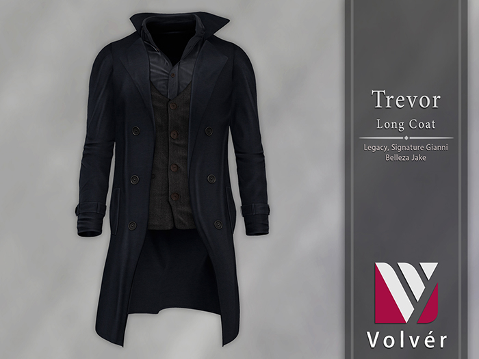 //Volver// Trevor long Coat - Anchor