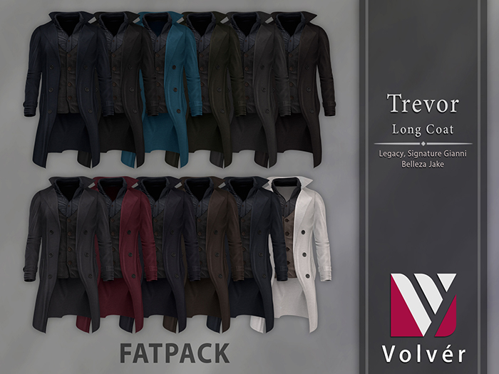 //Volver// Trevor long Coat - FATPACK